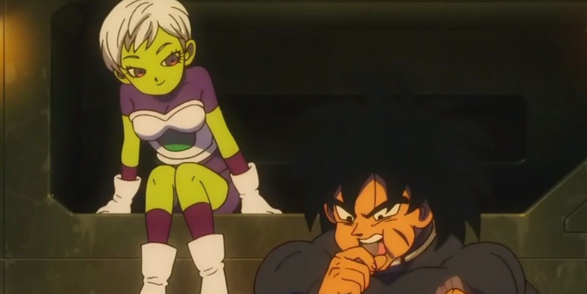 Cheelai faz amizade com Broly em Dragon Ball Super: Broly