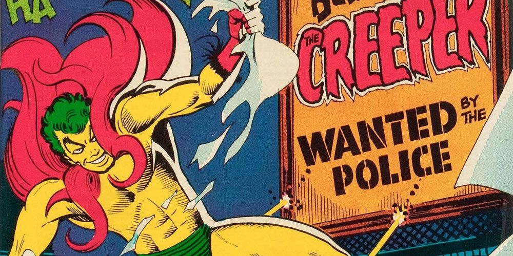 The Creeper was one of Steve Ditko's DC creations