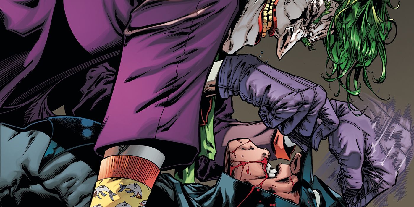 Joker Overpowers Batman On Detective Comics Joker War Cover