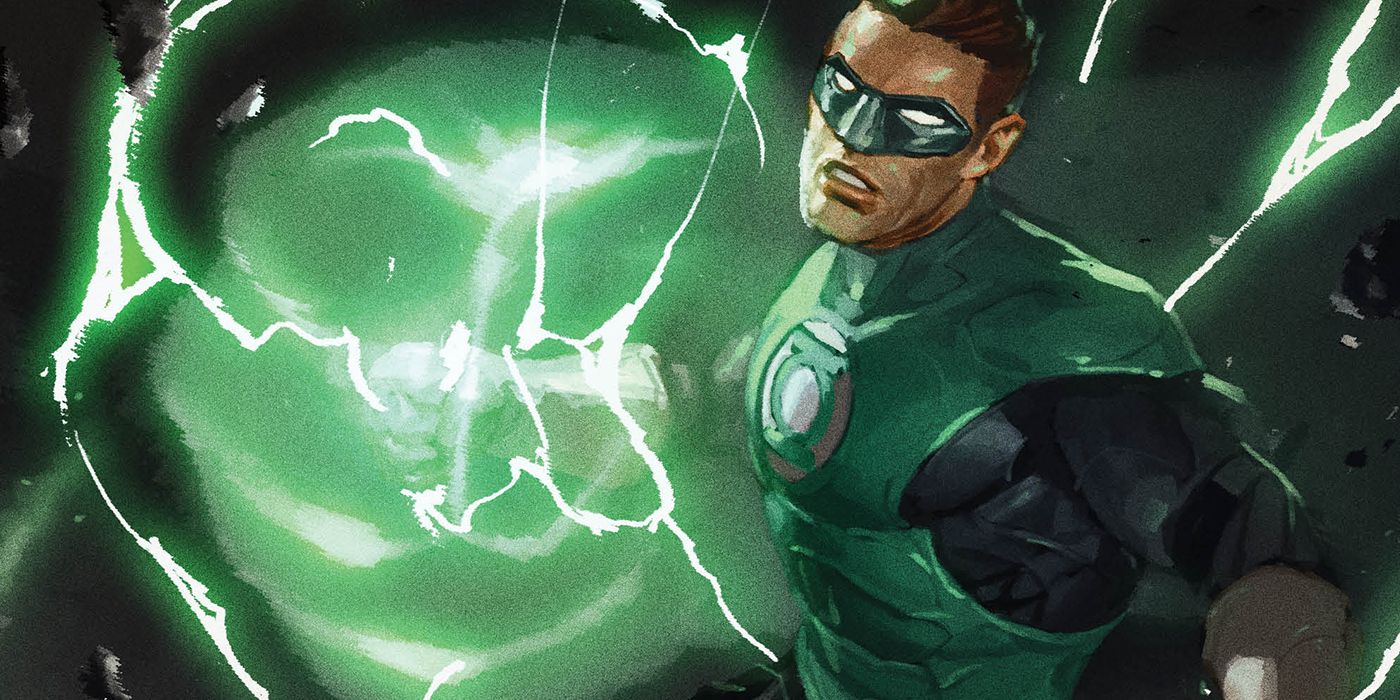 Green Lantern charging power ring