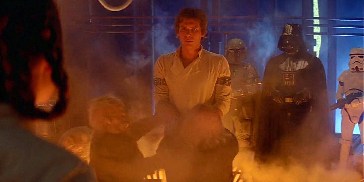 Han Solo in The Empire Strikes Back