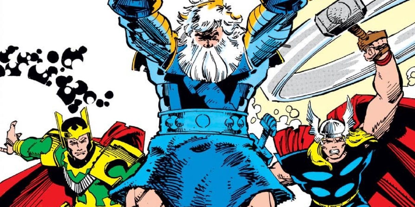 Odin separates Loki and Thor in Marvel Comics