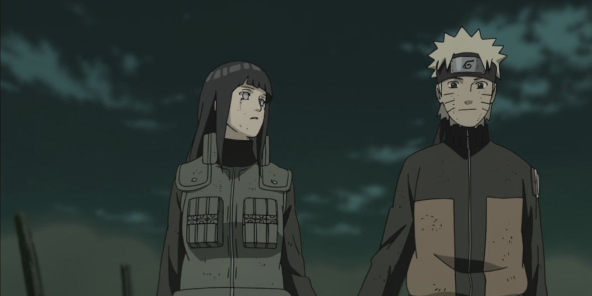 Naruto and Hinata ("Naruhina") in Naruto.