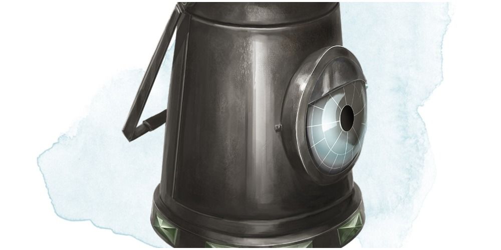a dnd lantern of revealing with an eye for a focus