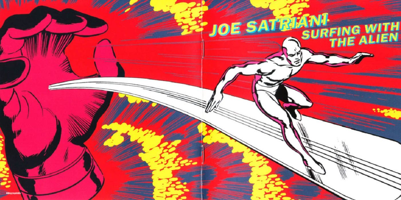Did Marvel Make Joe Satriani Change the Cover for Surfing With the Alien?