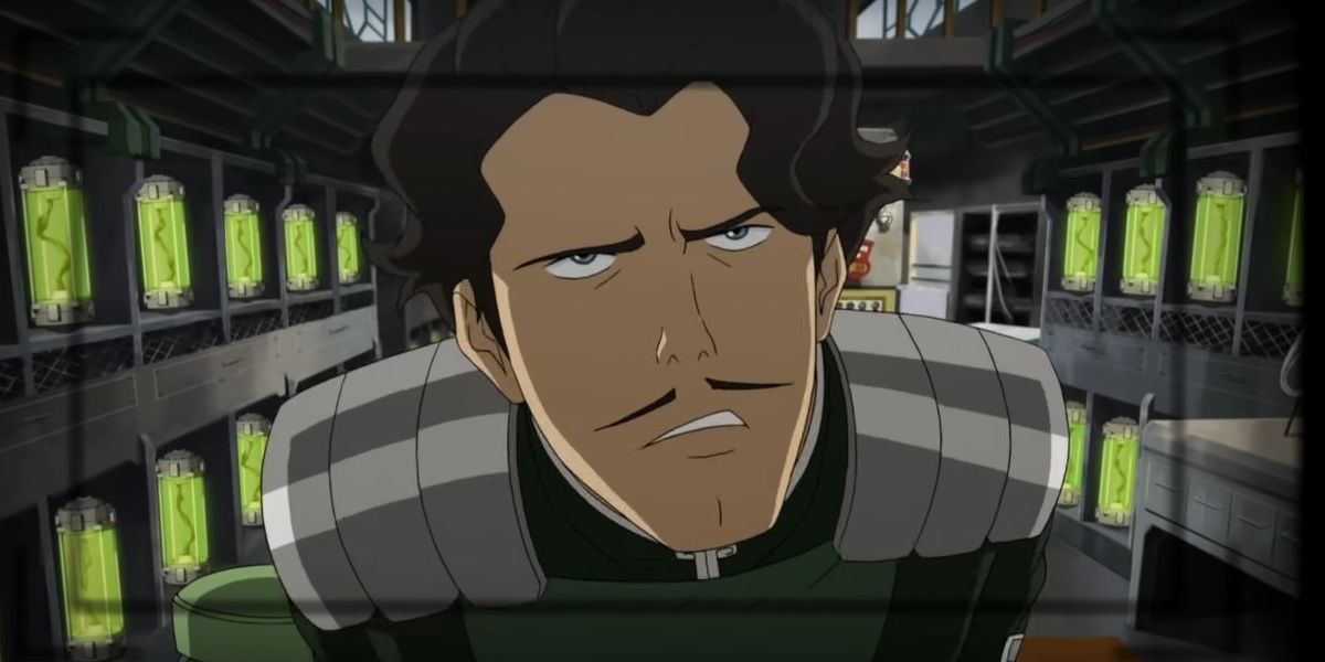 Varrick looking annoyed in Legend of Korra