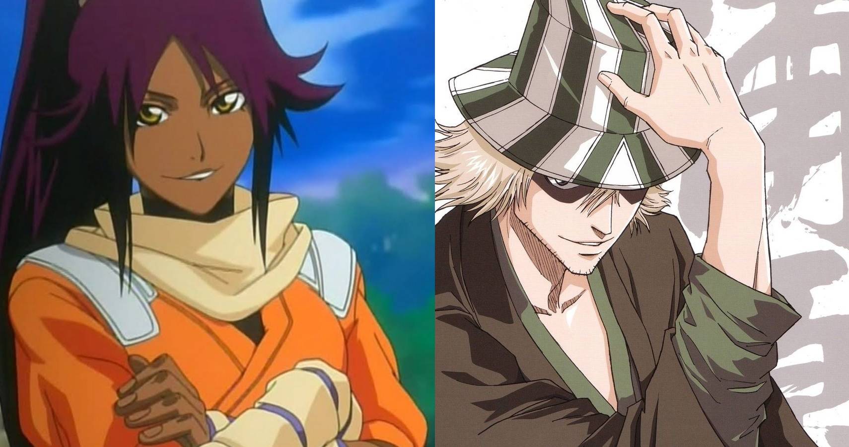 Kisuke and yoruichi