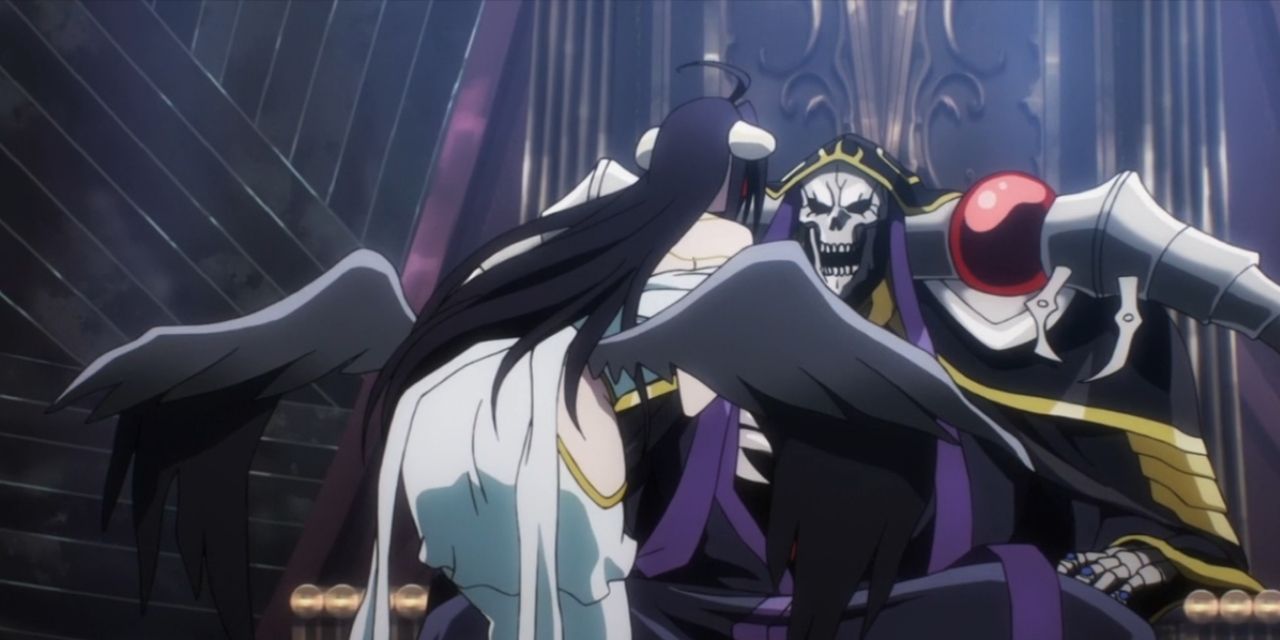 Albedo And Ainz First Meeting Overlord