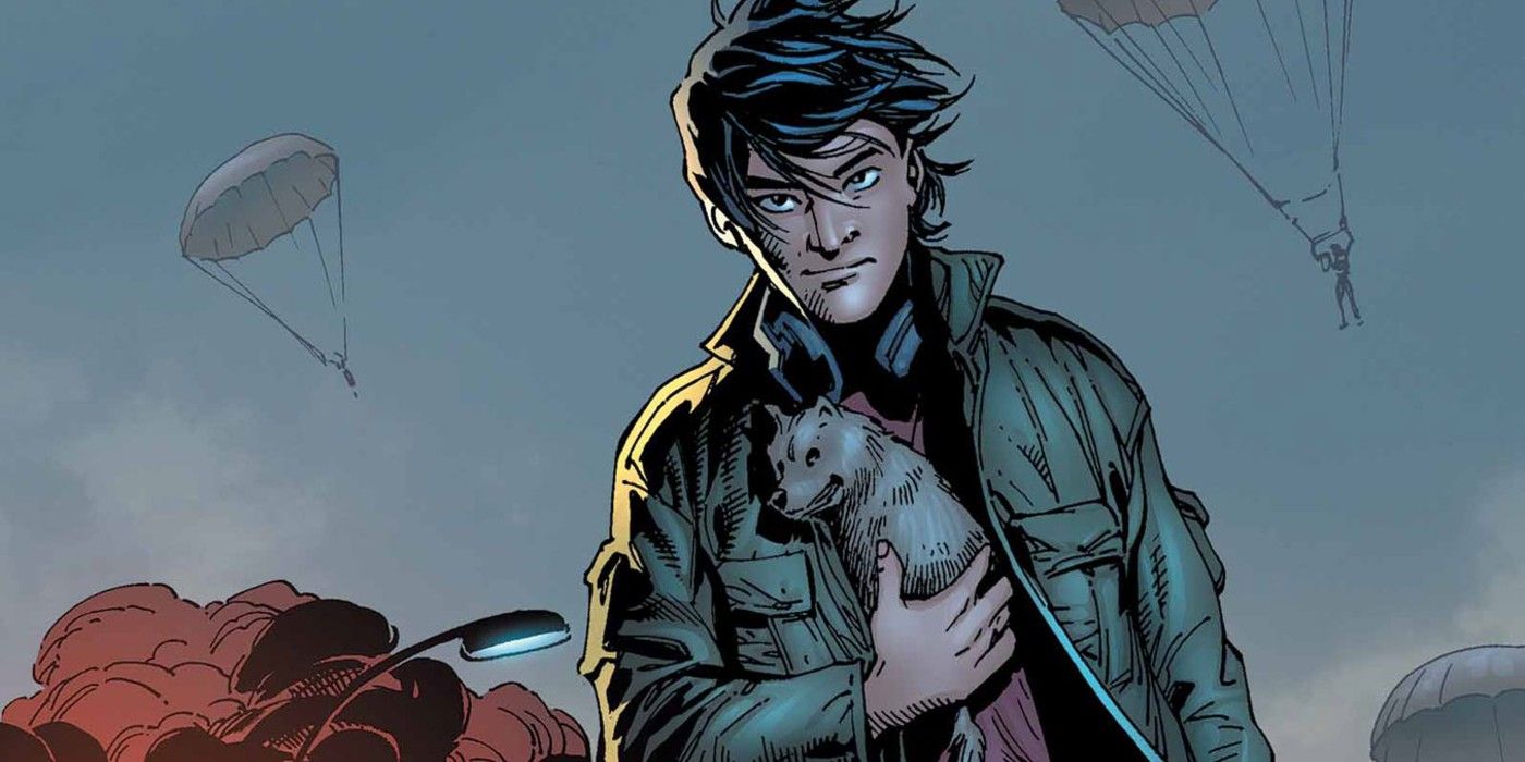 Amadeus Cho and his coyote pup