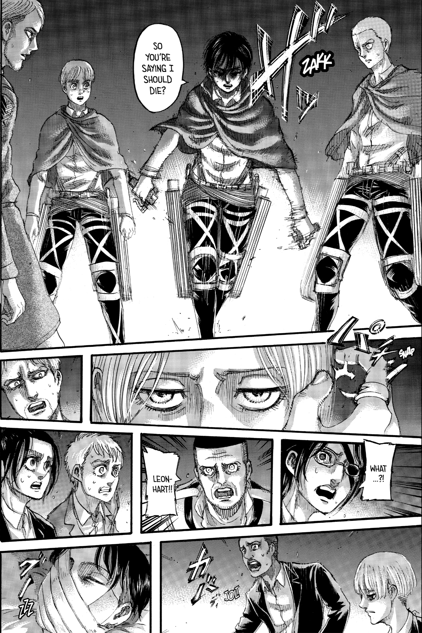 Mikasa faces Annie in Attack On Titan manga Chapter 127