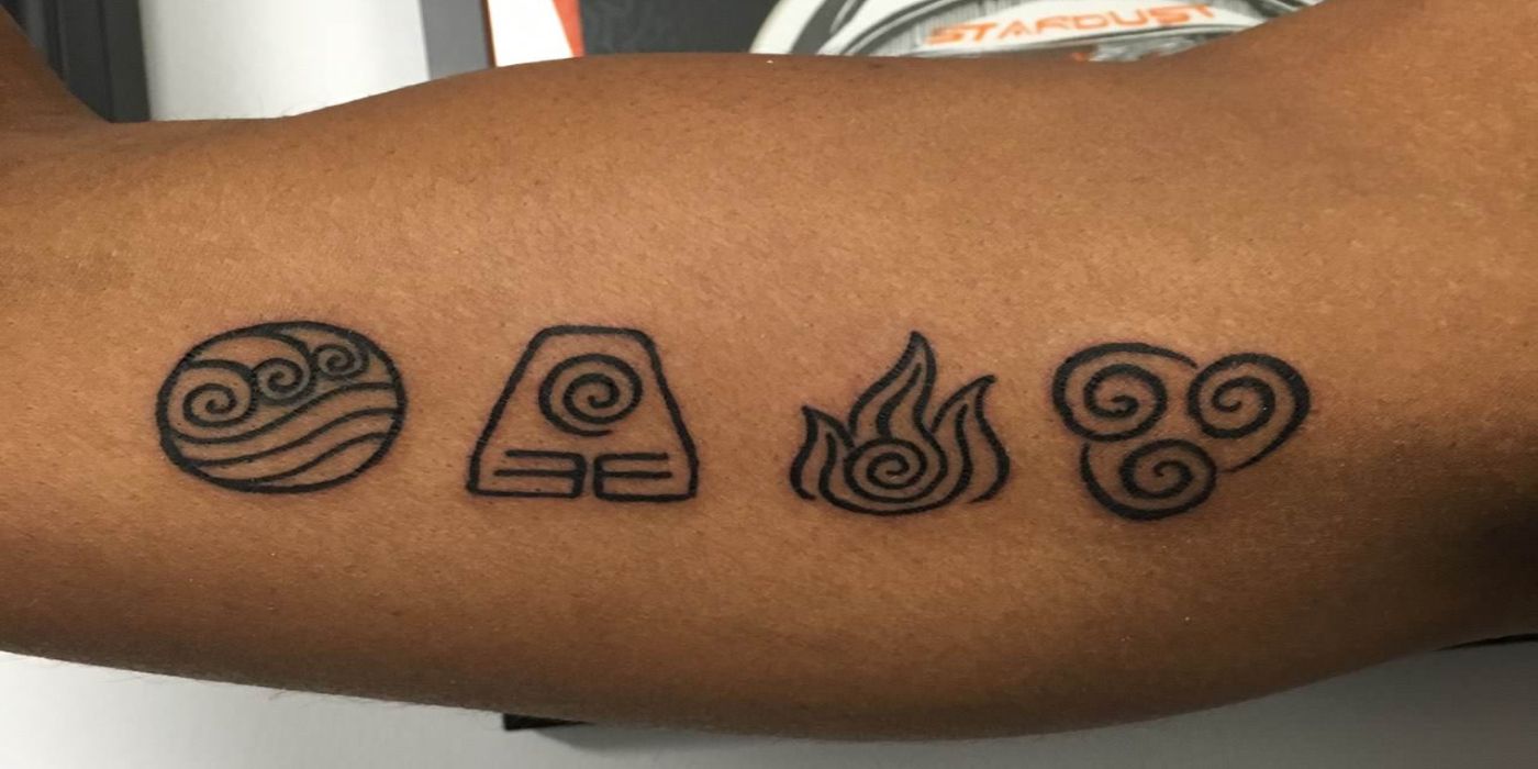 avatar the last airbender movie aang tattoos