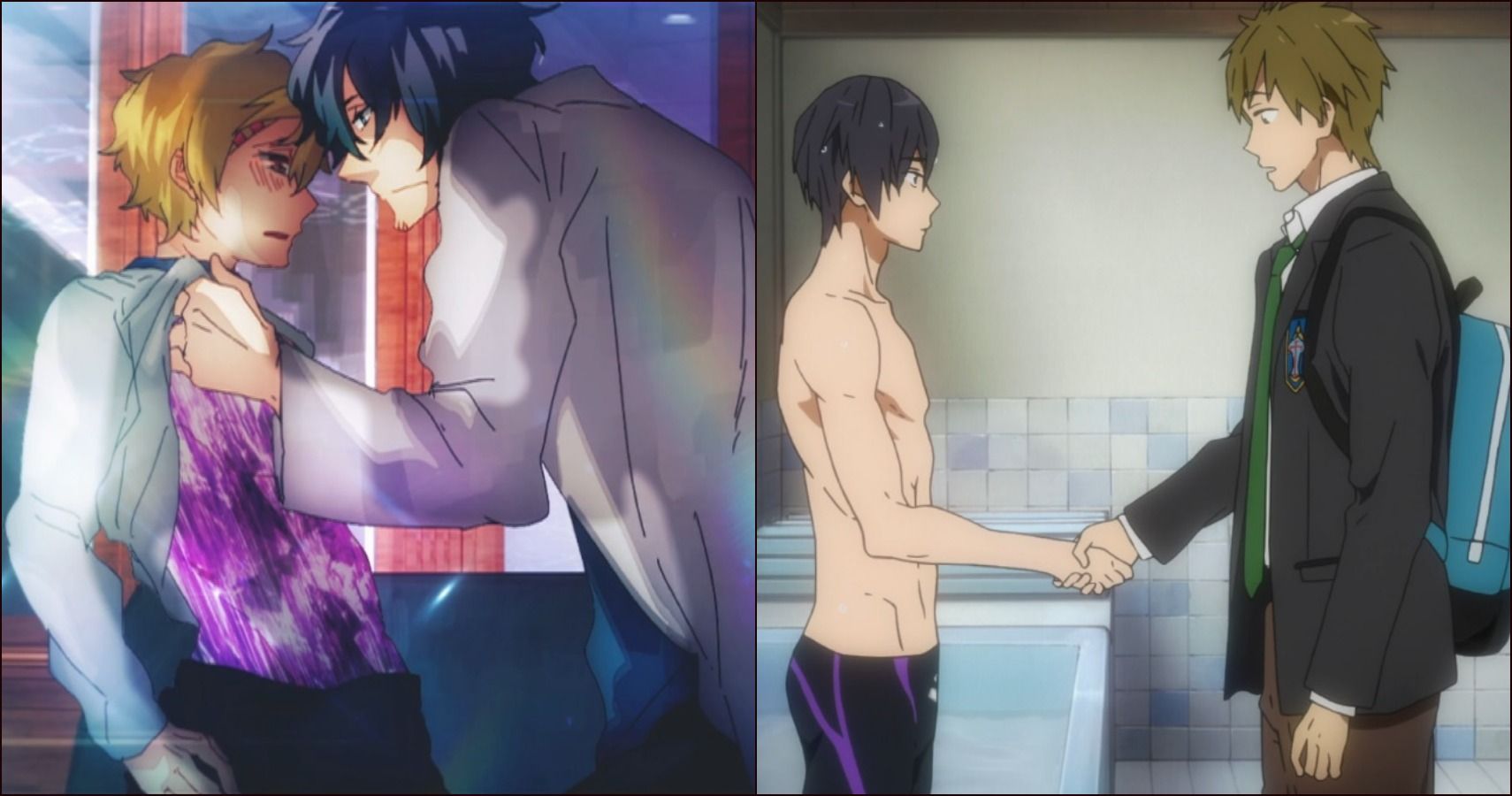 clean gay anime love stage