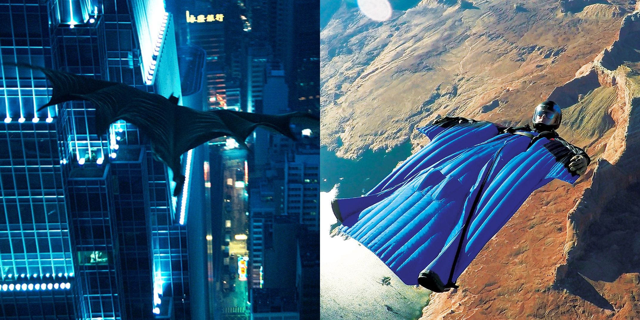 Dawn of a new extreme sport: The world's first electric wingsuit