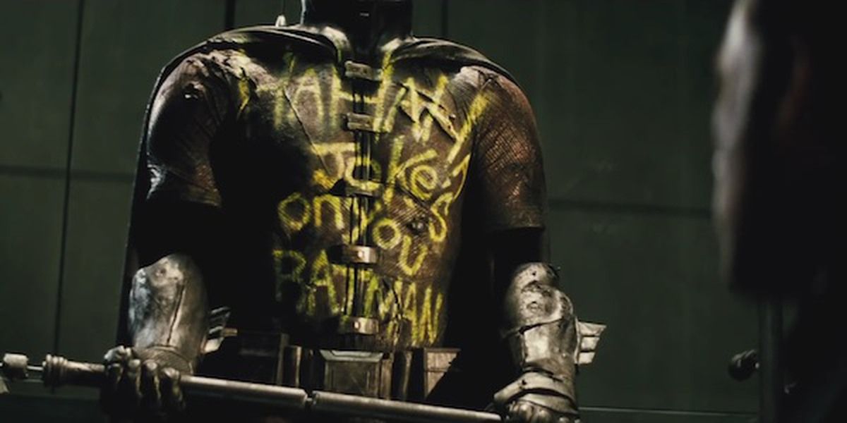 Batman v Superman's Robin Suit Is Actually a Reworked Batman Costume