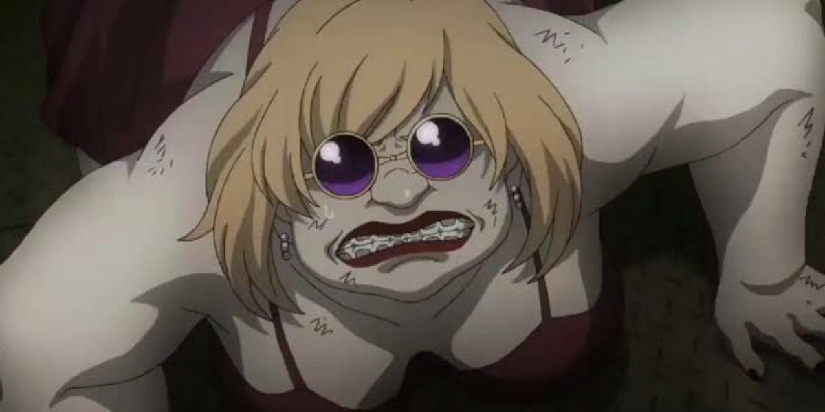 Big Madam growling angrily In Tokyo Ghoul.
