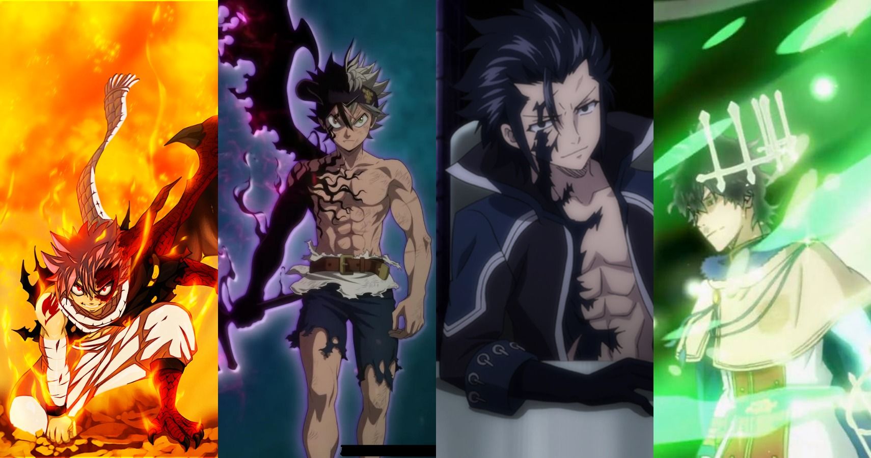 Natsu Dragneel Forms and Evolutions Power Levels 