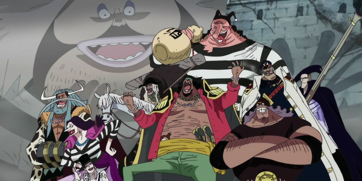 The Blackbeard Pirates emerge during the events of One Piece's Marineford Arc