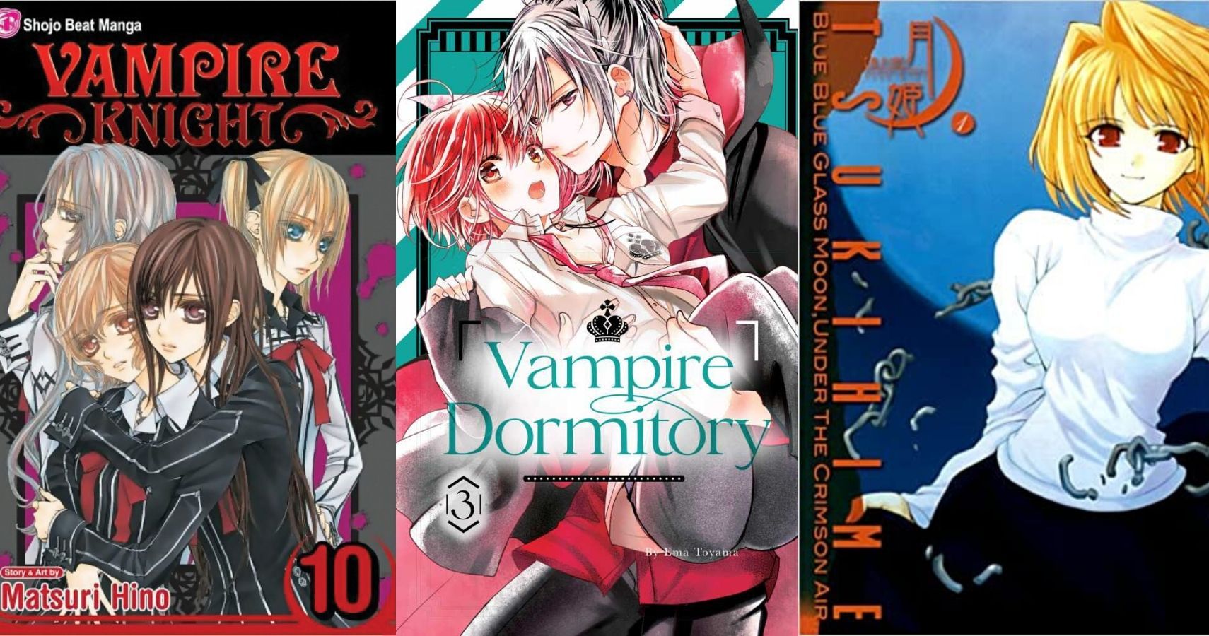 anime vampire boy and human girl in love