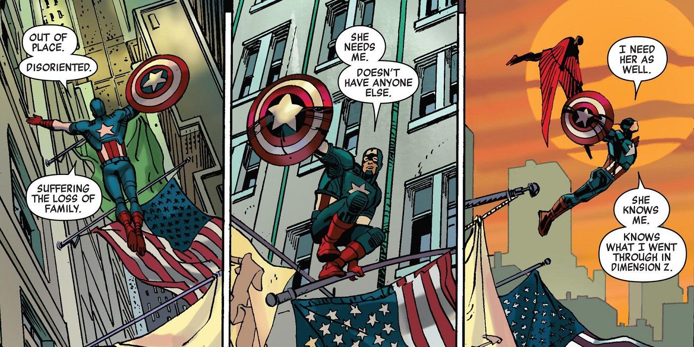 Captain America Castaway In Dimension Z 4