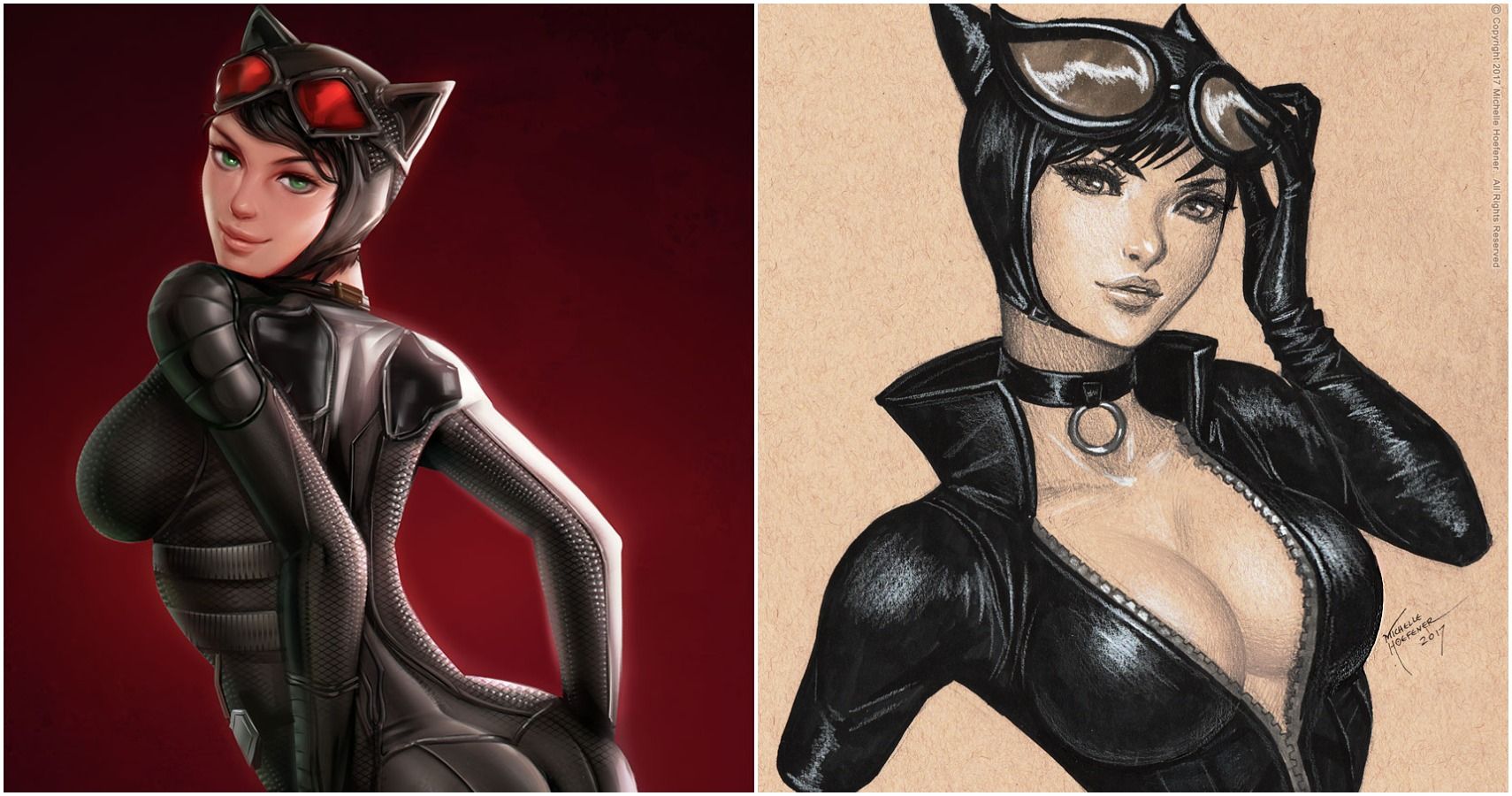 10 Pieces Of Catwoman Fan Art That Are Simply Purrfect
