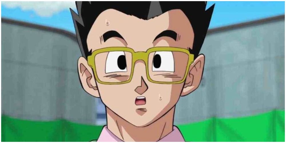 Anime Dragon Ball Gohan Wearing Glasses