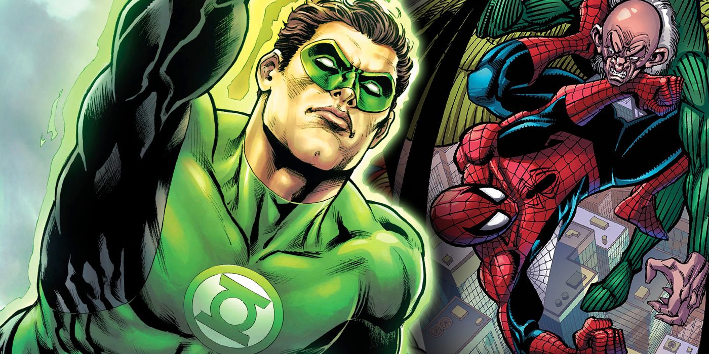Green Lantern Hal Jordan Spider-Man