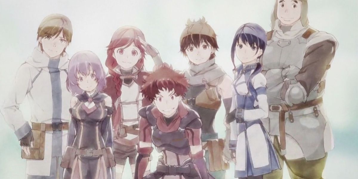 The cast of Grimgar of Fantasy and Ash.