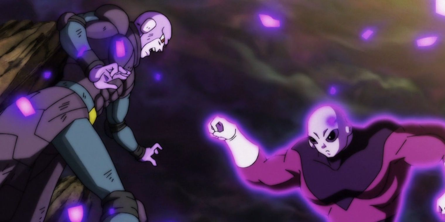 Hit's reaction to Jiren breaking out of his time prison