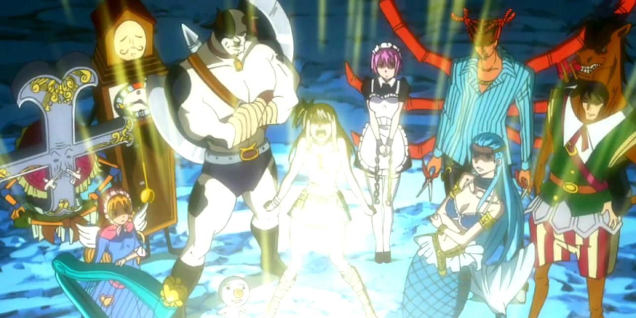 fairy tail all celestial spirits