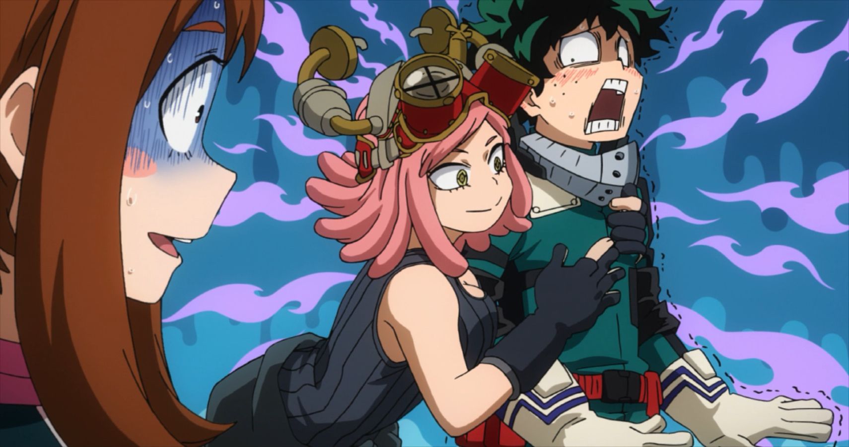 Shoto and Tsuyu Try To Stop Deku, DUB