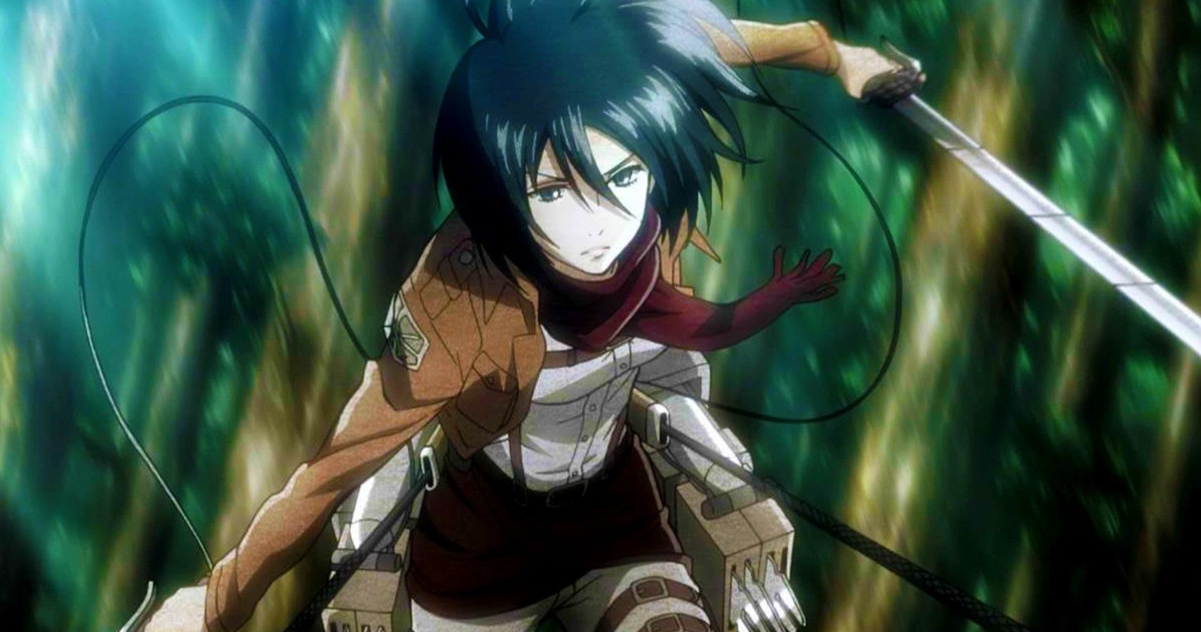 Mikasa //  Attack on titan, Anime, Anime girl