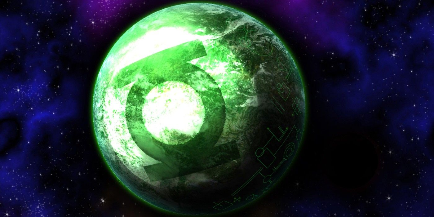 Oa the Planet of the Green Lanterns