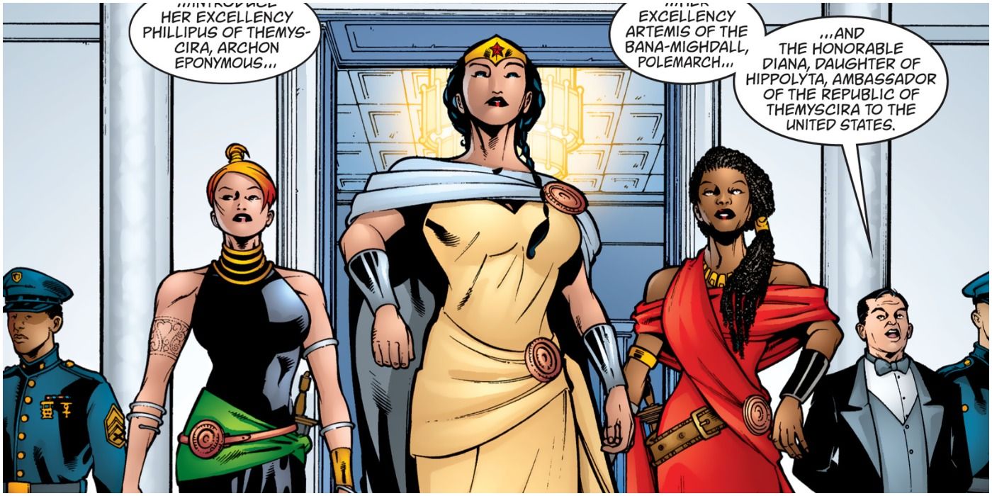 Phillipus Diana Artemis in Wonder Woman comics