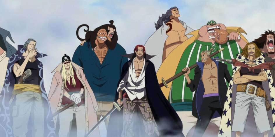 One Piece Reveals The Names Of Red Haired Shank S Pirate Crew One Piece Reveals The Names Of Red Haired Shank S Pirate Crew