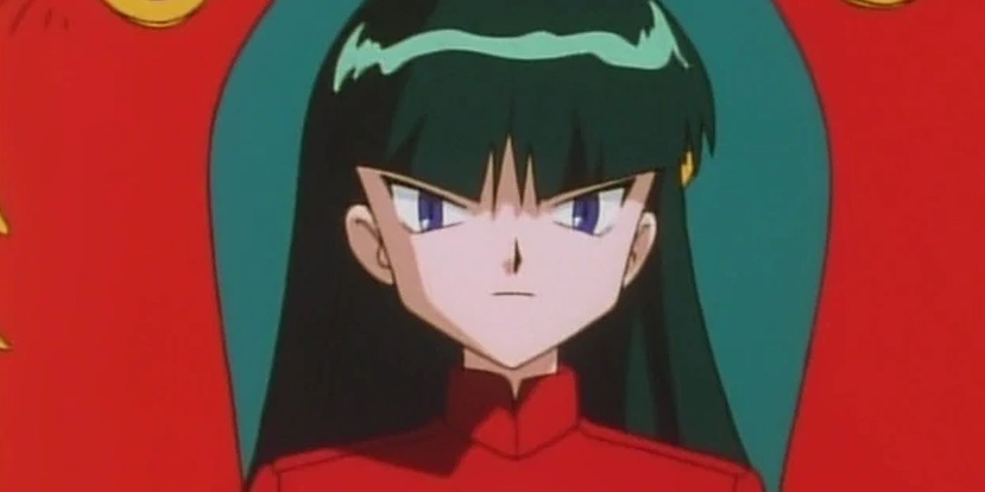 Sabrina looking serious in the Pokemon anime