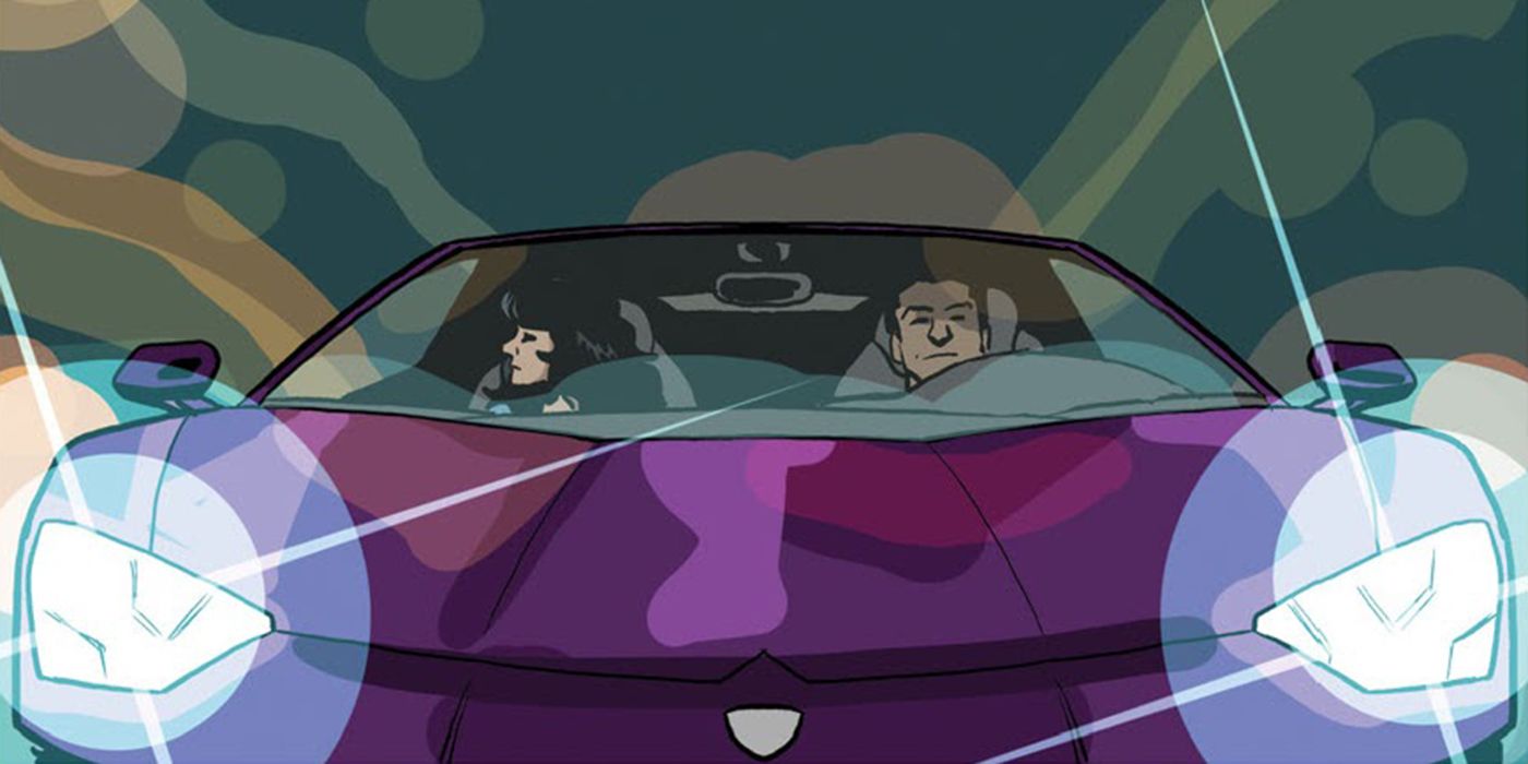 Suze and Badal go for a drive in Sex Criminals #28