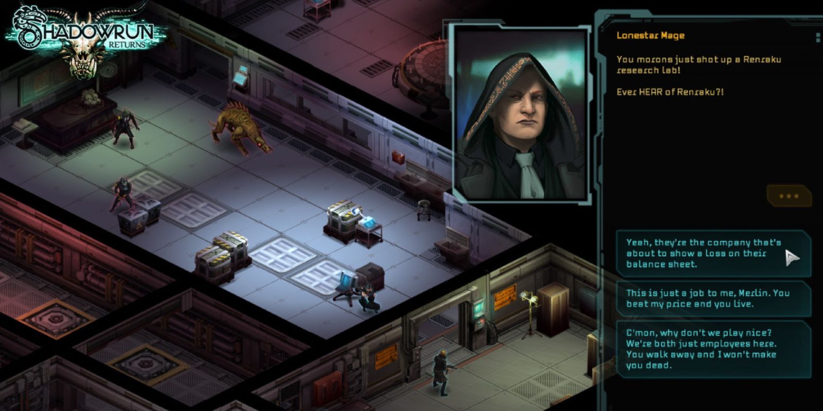 Gameplay de Shadowrun Returns