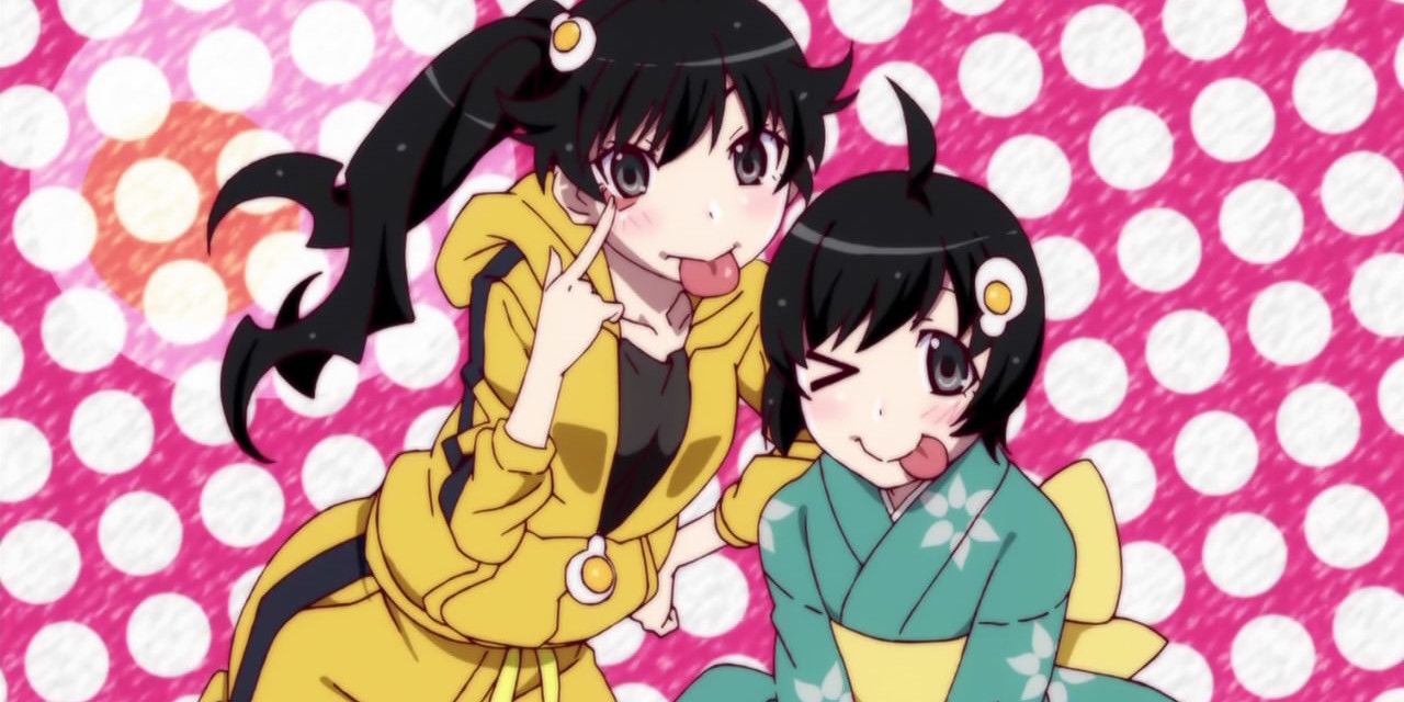 The Araragi Sisters Are Being Playful