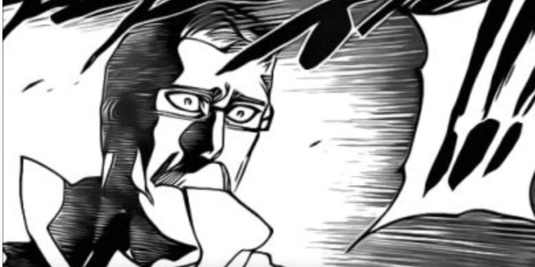 Robert Accutrone in Bleach manga.