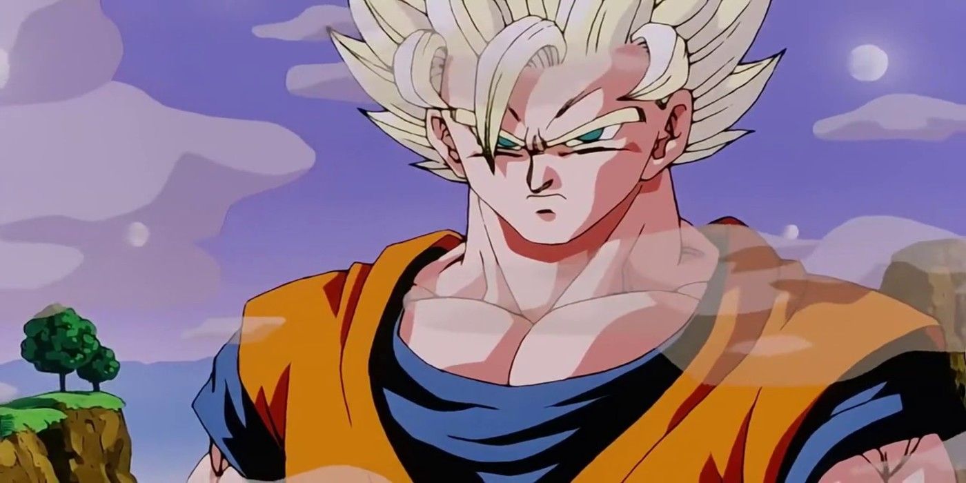 Goku in Super Saiyan 2 in the afterlife