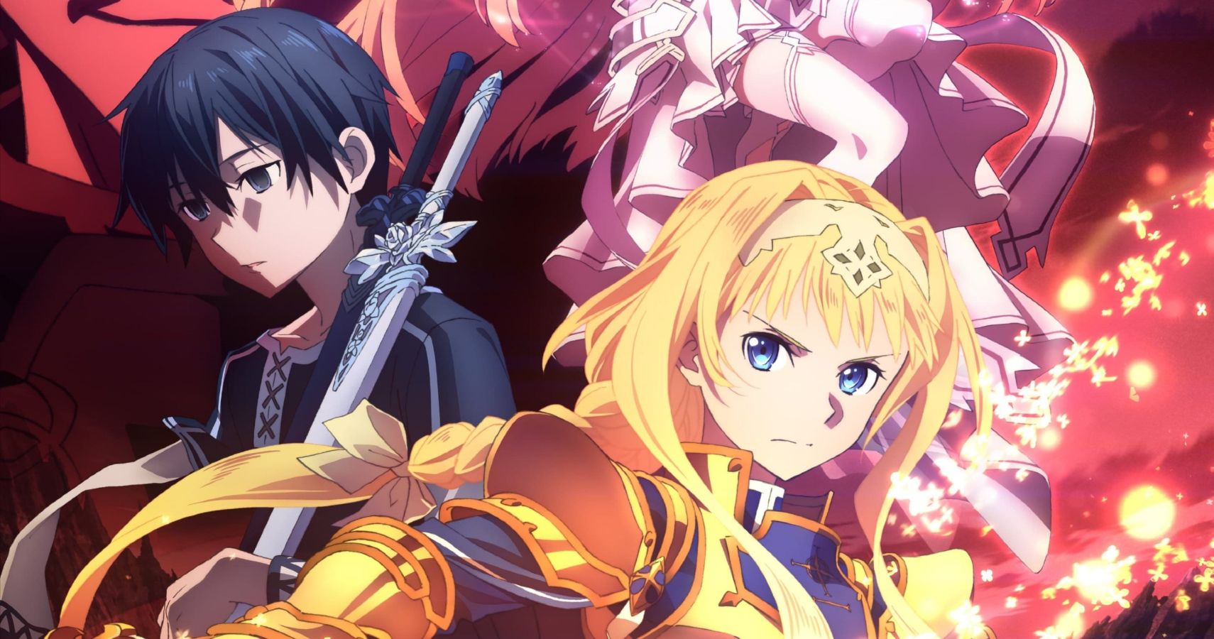 MyAnimeList در X: «Sword Art Online: Alicization anime series reveals key  visual for its second cours, which begins on January 6, 2019   #sao_anime  / X