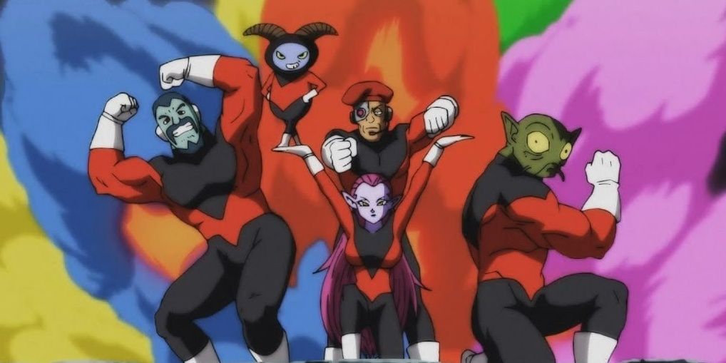 Anime The Pride Troopers Posing Dragon Ball