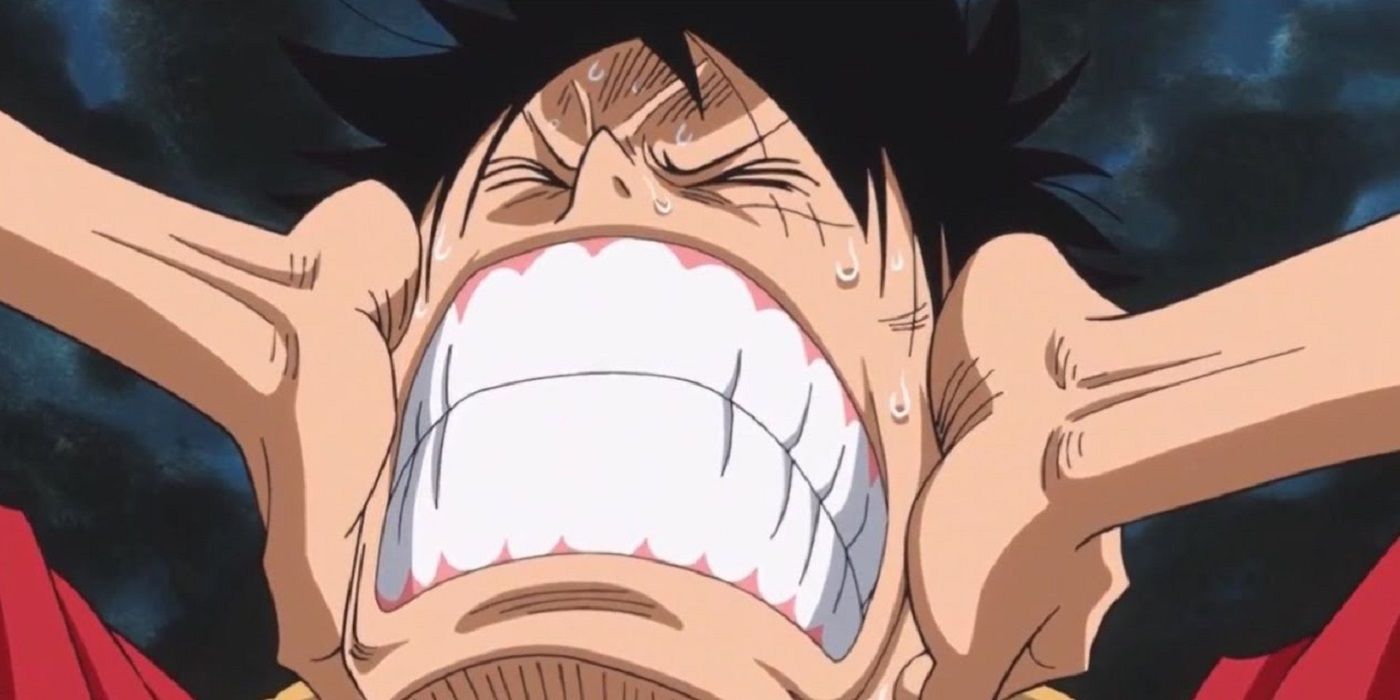 Monkey D. Luffy hearing the Voice of All Things in One Piece