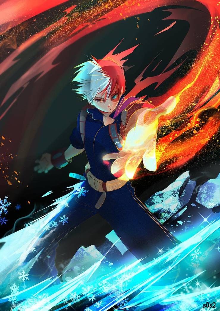 My Hero Academia 10 Amazing Pieces Of Shoto Todoroki Fan Art You