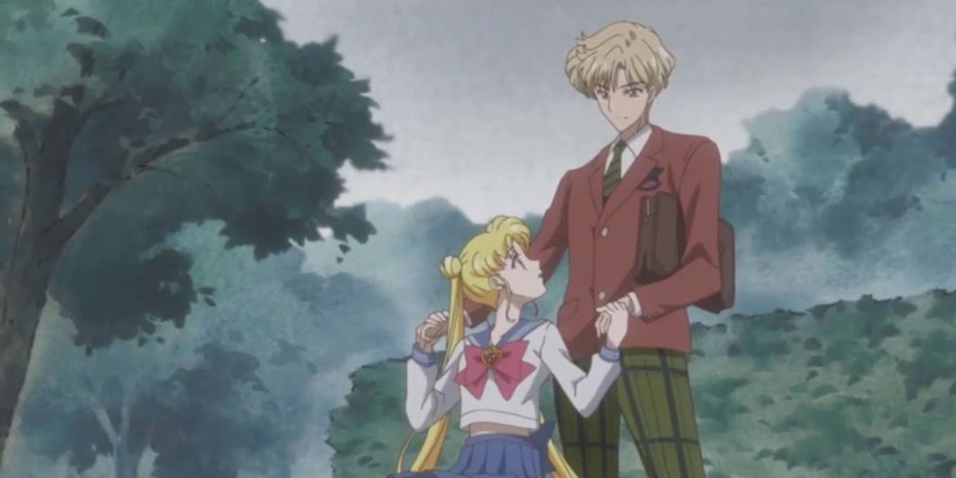 Usagi Tsukino And Haruka Tennou In Sailor Moon Crystal