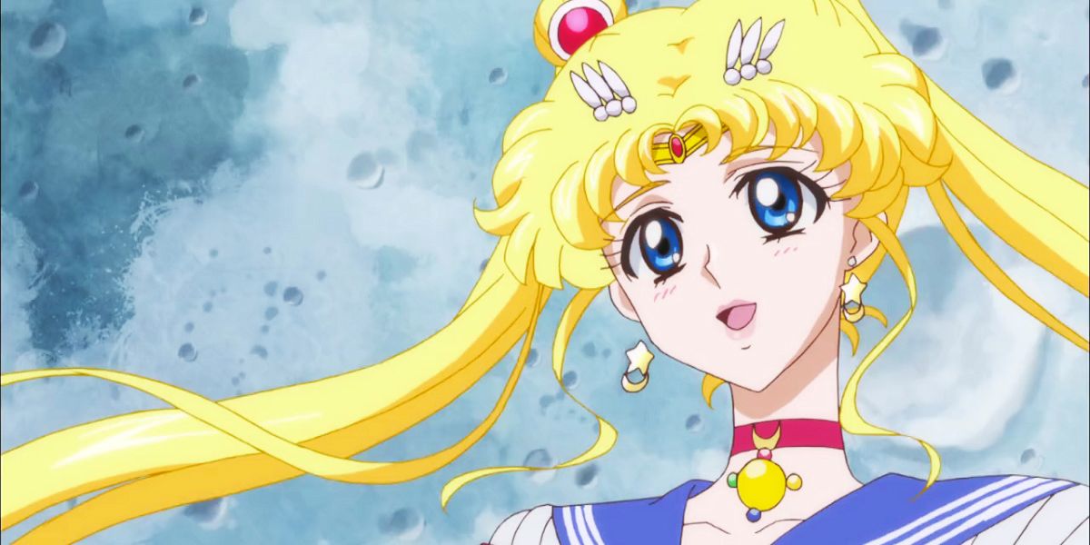 Image features Usagi Tsukino/Sailor Moon from Sailor Moon Crystal