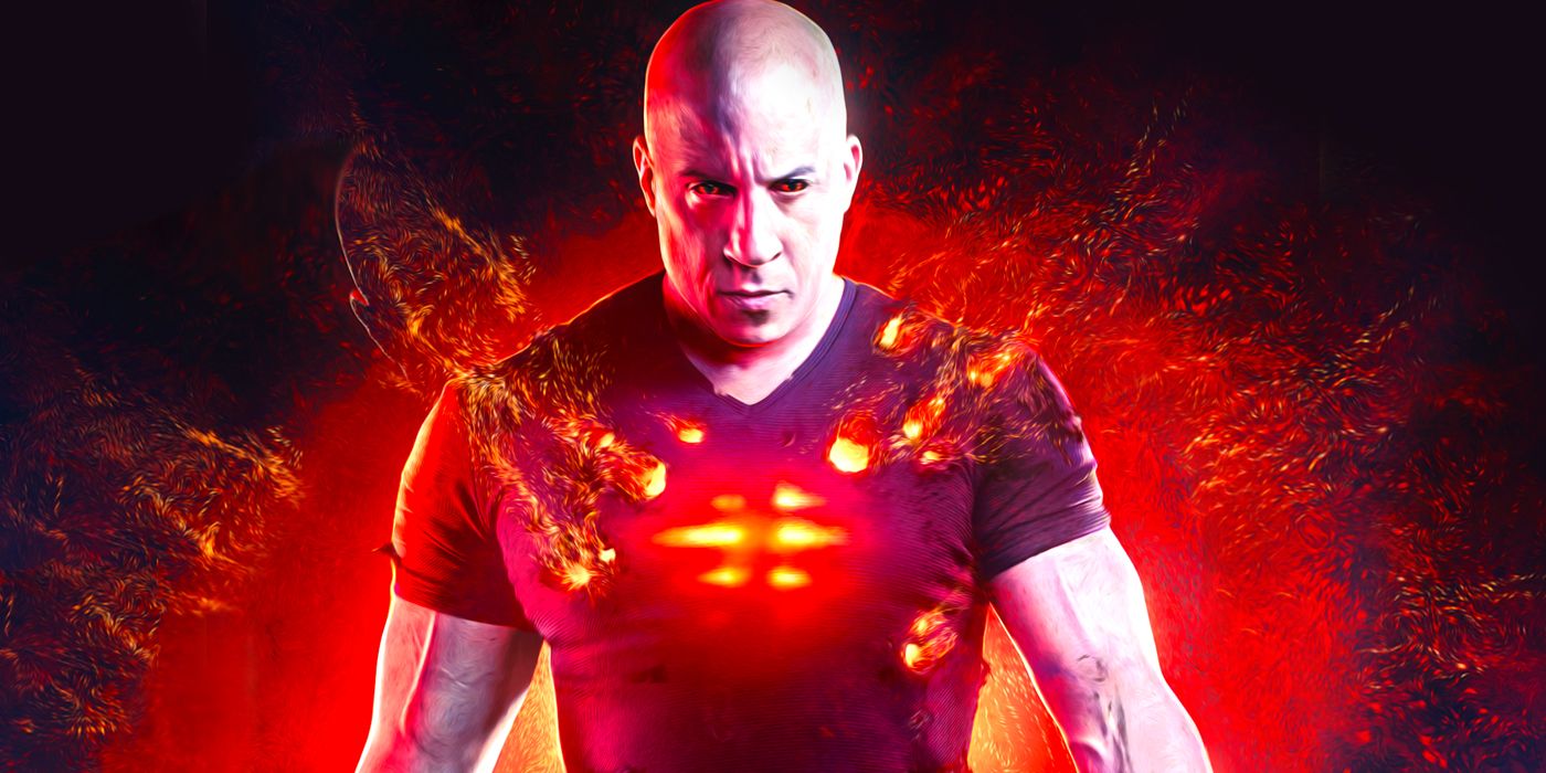 Vin Diesel as bloodshot in Valiant movie