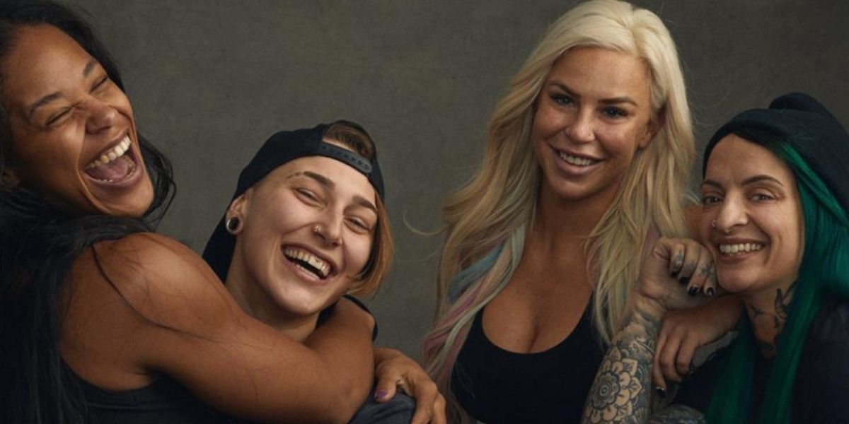 WWE Celebrates Woman's History Month With Make Up-Free Photoshoot