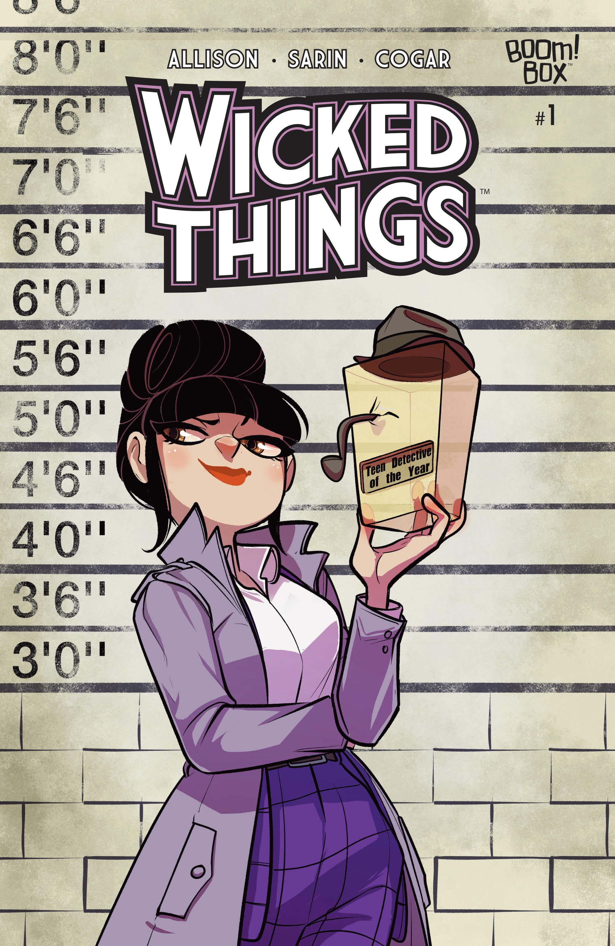 Wicked Things #1 main cover by Max Sarin