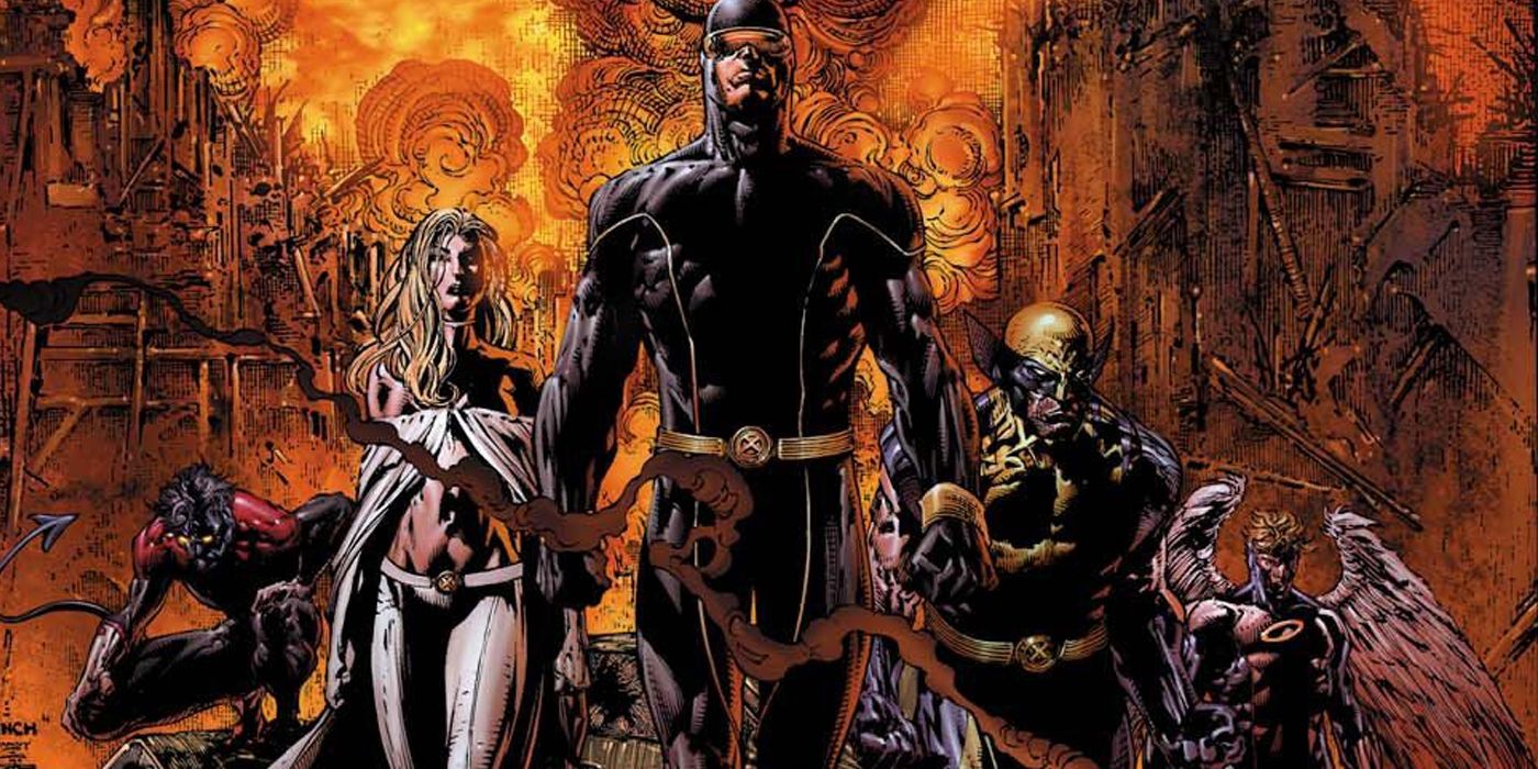 X-Men Messiah Complex Cyclops leads the X-Men